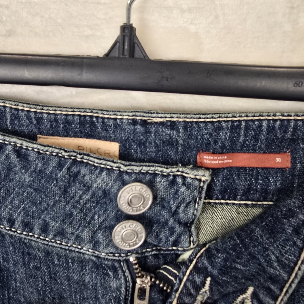 Anthropologie Blue Cropped Jeans - Picture 9 of 14